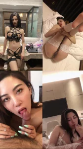 抖音高颜值御姐看着端庄实则骚气爆表各种姿势配合度极高 反差感拉满